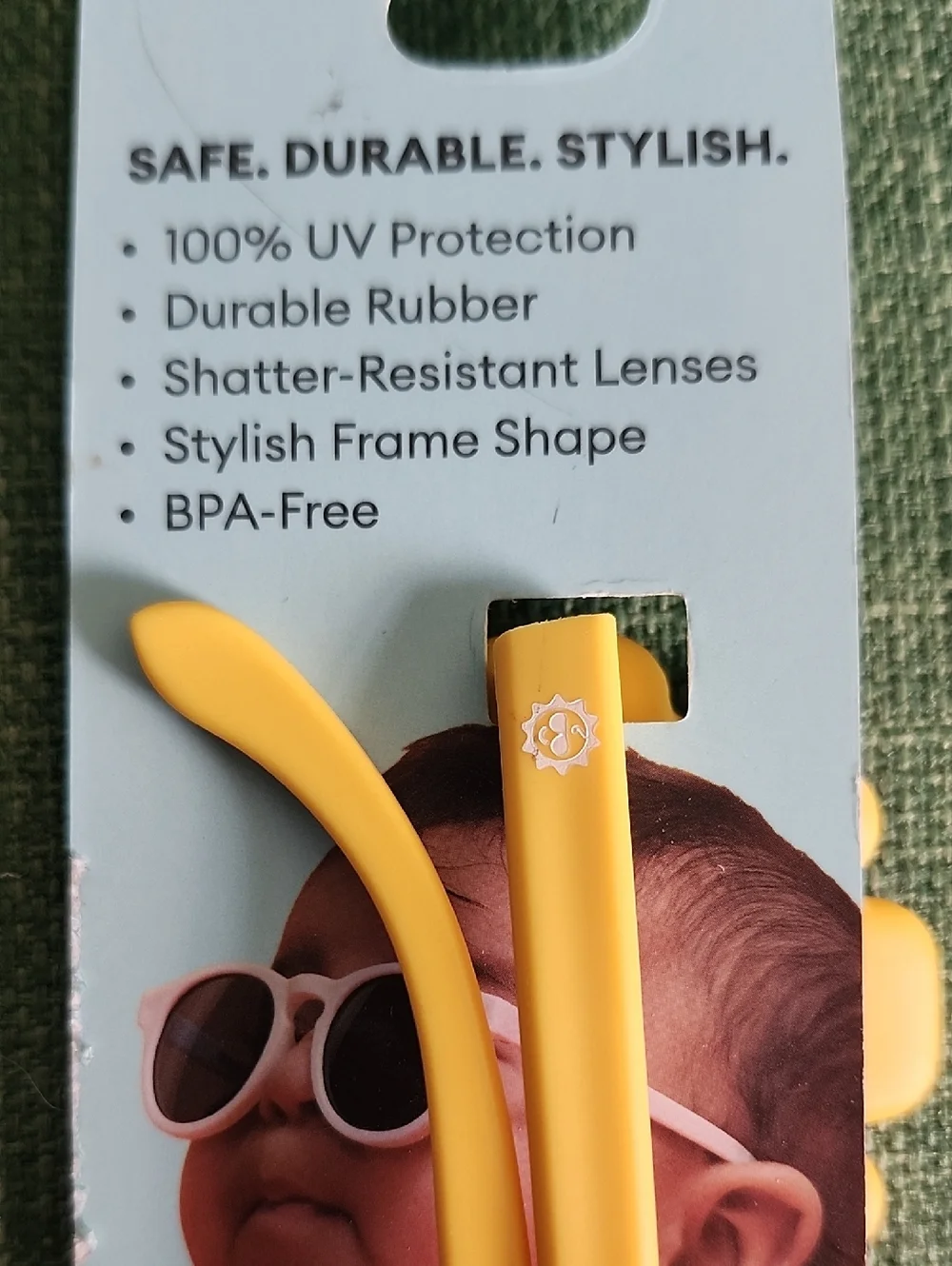 Target Little Sunflower Kids Sunglasses - Yellow and Black